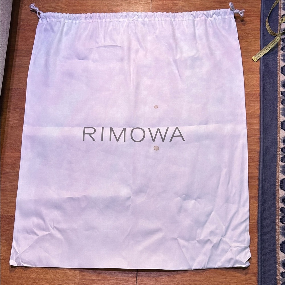 RIMOWA White Travel Dust Bag